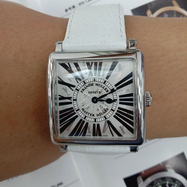 元泰流當品 原裝 FRANCK MULLER 法蘭克穆勒 6002 石英 女錶 9成9新 喜歡價可議 ZR520