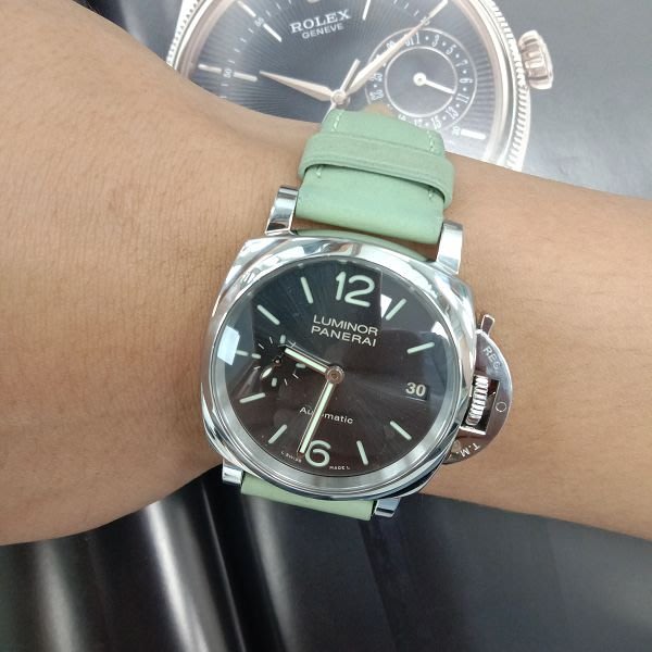 元泰流當品 原裝 PANERAI 沛納海 PAM755 不鏽鋼 自動 喜歡價可議 9成5新 ZR570